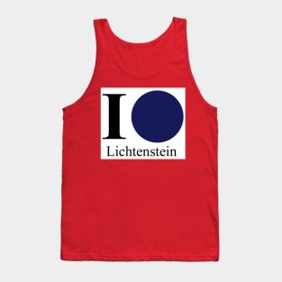 Roy Lichtenstein SHIRT DESGINS I LOVE LICHTENSTEIN ART Tank Top